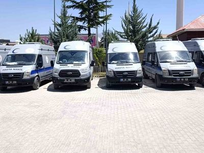 Van sağlık müdürlüğü hasta nakil filosunu yeniledi