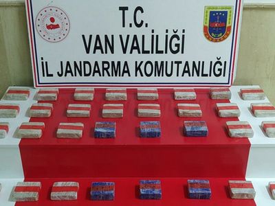 Van’da 25 Kilo Eroin Ele Geçirildi