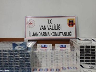 Van'da Binlerce Paket Kaçak Sigara Ele Geçirildi