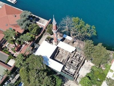 Vaniköy Camii 6 Ay Aradan Sonra Havadan Görüntülendi