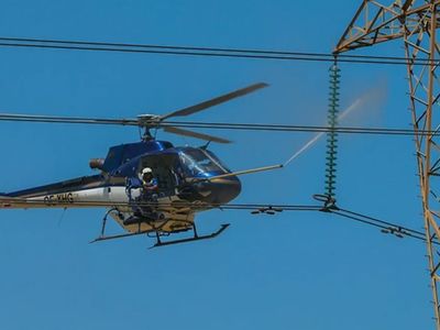 Vatandaş Helikopterin Tellere Takıldığını Düşününce Paniğe Kapıldı