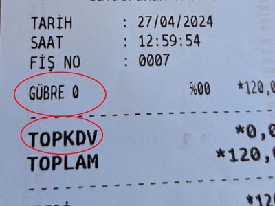 Vergiden kaçmak için yapılan yöntem “pes” dedirtti: Kahvenin fişini ‘Gübre’ olarak yazdılar!