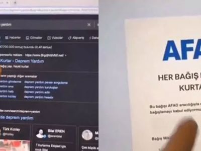 Vicdansızlar AFAD yardımlarına göz dikti: Sahte web sitesi kurdular bağışları kendilerine toplamaya çalışıyorlar, bu sitelerden uzak durun