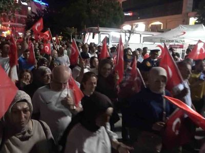 Yalova'da 15 Temmuz anma programı düzenlendi