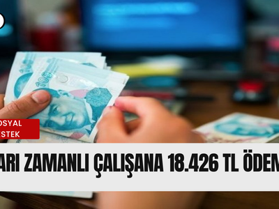 Yarım gün çalışılacak; 18.426 TL hesaba yatırılacak! Kimler başvurabilir açıklandı