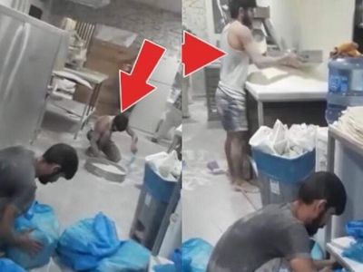 Yerden küreklerle un toplayıp lavaş yapıp satıyorlardı! Skandal fırın görüntülerine ceza gecikmedi