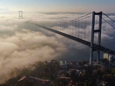 İstanbul'da Yaşanan Yoğun Sis Nedeni İle Boğaz Trafiğe Kapandı!