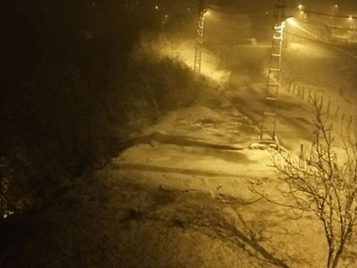 Zonguldak'ın Yüksek Kesimlerinde Kar Yağışı Başladı