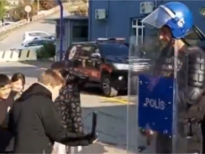 Zonguldak'ta çocuklara bir garip Emniyet eğitimi