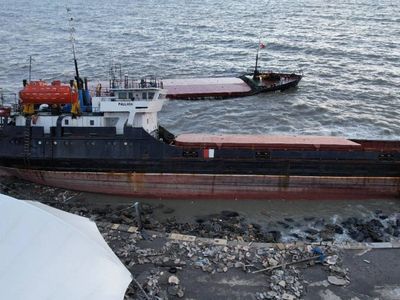 Zonguldak’taki gemide panik anları: Dışarıda biri varsa yardım etsin