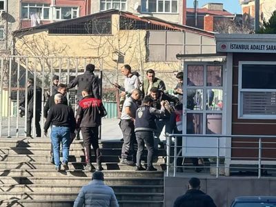 Adalet Sarayı'ndaki saldırıya ait güvenlik kamerası görüntüleri ortaya çıktı