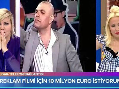 Ajdar, Canlı Yayına Konuk Olması İçin 300 Bin Euro Talep Etti