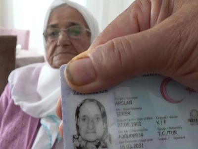 Amasyalı Şeker Nine 120 Yaşında