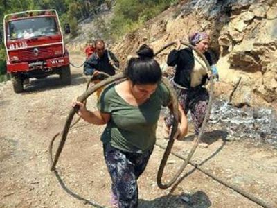 Azmiyle Yangının Sembol İsmi Olan Merve'nin Sözleri Gururlandırdı