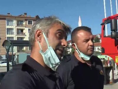Bozkurttaki Sele Yardıma Giden Bolulu İtfaiye Eri Yaşadıklarını Gözyaşlarıyla Anlattı