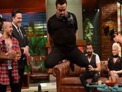 Beyaz Show'da Bülent Serttaş'tan Çılgın Dans!