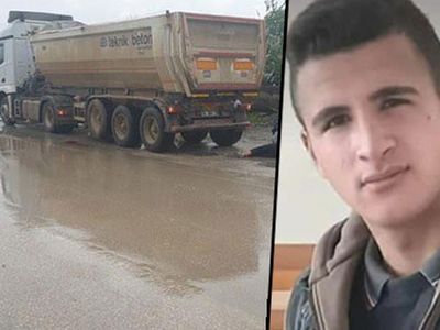 Bursa'da 16 Yaşındaki Kurye Tırın Altında Kalıp Hayatını Kaybetti