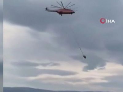 Çin'de Yangın Söndürme Helikopteri Göle Düştü: 4 Pilot Hayatını Kaybetti
