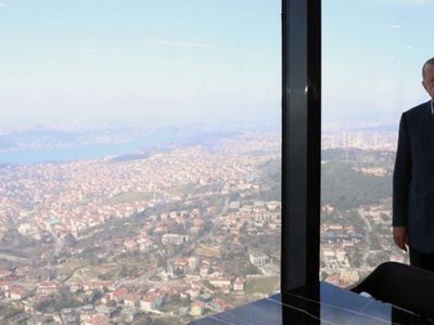 Cumhurbaşkanı Erdoğan Yapımı Devam Eden Çamlıca Kulesi’ni İnceledi