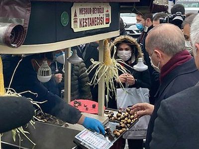Cumhurbaşkanı Erdoğan'ın Para Almayan Esnafla Diyaloğu