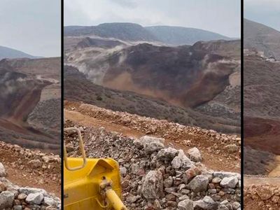 Erzincan'daki toprak kayması faciasının görüntüleri geldi: 9 kişi enkaz altında kaldı