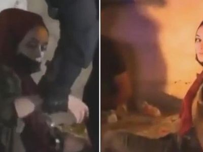 Filistinli Kızdan İsrail Askerine Sert Sorular
