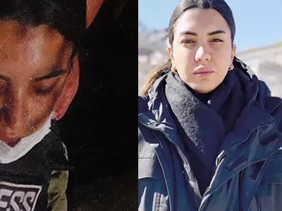 Gazeteci Fulya Öztürk’ün zor anları: Yayın yaptığı sırada saldırı altında kaldı