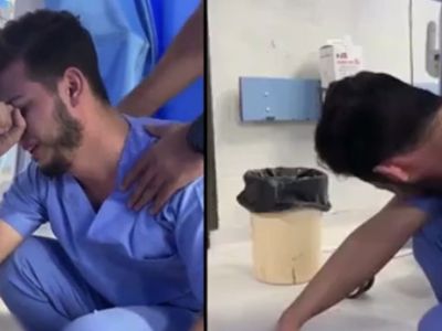 Hastaneye getirilen şehidin babası olduğunu öğrendi: Filistin’de yürek yakan anlar