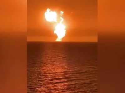 Hazar Denizi’nde Korkunç Doğal Gaz Patlaması Meydana Geldi