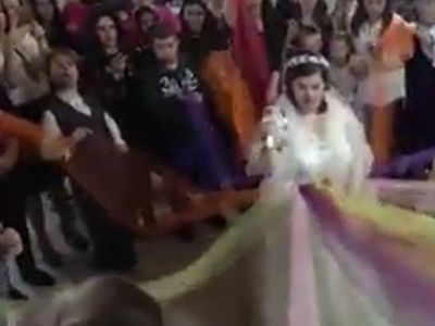 Down Sendromlu Kızın Gelinlik Hayali Gerçek Oldu