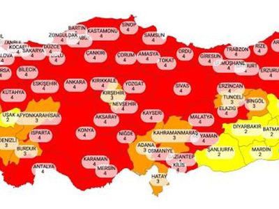İçişleri Bakanlığı Tarafından 81 Vilayete Kovid-19 Tedbirleri Hakkında Genelge Gönderildi