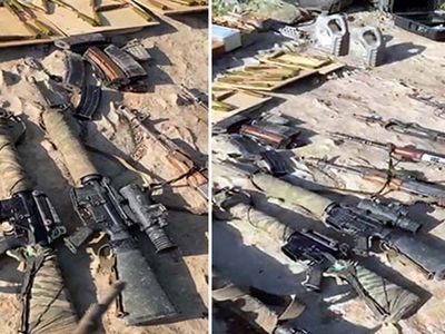 Irak’ın Kuzeyindeki Operasyonda Ele Geçirilen Mühimmat Sergilendi