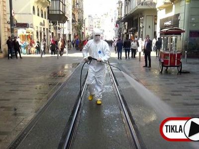 İstiklal Caddesi Girişler Kapatıldı