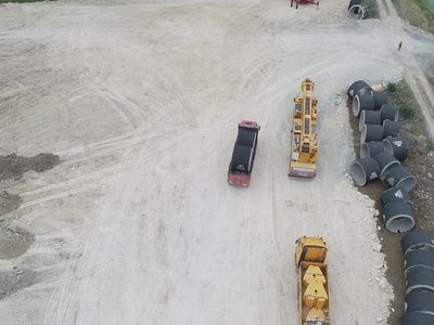 Kanal İstanbul'da Detayların Geldiği Alan Drone İle Görüntülendi