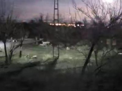 Kayseri'de Işık Hüzmesi Hayrete Düşürdü!