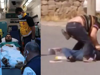Kayseri'de Tabancayla Yaralanan Doktorun Saldırganı Etkisiz Hale Getirmesi Kamerada