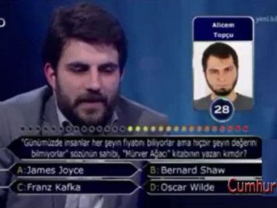 Kim Milyoner Olmak İster'de Hile Yapan Yarışmacı