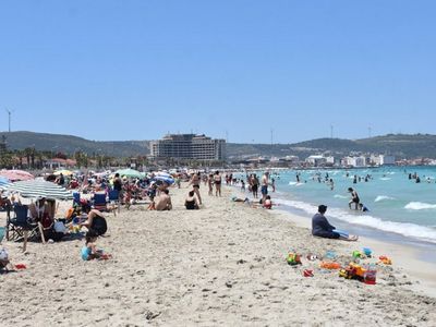 Kurban Bayramı Tatili Öncesi Çeşme’ye Yerli ve Yabancı Turistler Akın Etti