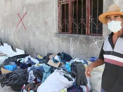 Manavgat'ta Yangından Etkilenen Mahallelerde Evlere Kırmızı Çarpı Atıyorlar