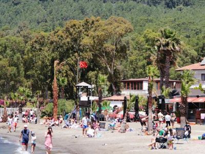 Muğla Sahillerinde Koronavirüs Unutuldu