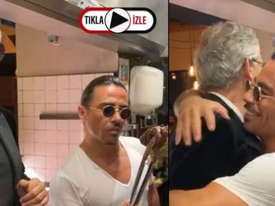 Nusret, Restoranında Andrea Bocelli’yi Konuk Etti