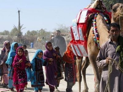 Pakistan'dan Dev Hizmet: ‘Gezici Deve Kütüphane’ Çocukları Kitaplara Kavuşturdu