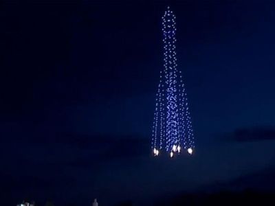 Rusya'da 500 Drone İle Görsel Şölen