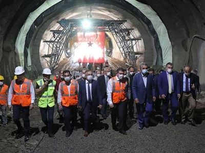 Rize'deki Salarha Tüneli'nde Sona Doğru!