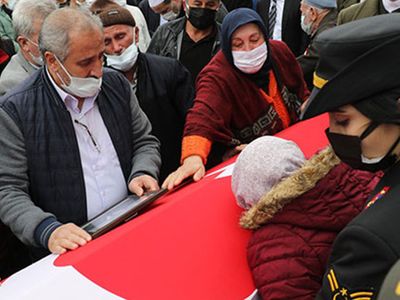 Şehit Uzman Çavuş Aygün Çakar,  Memleketi Samsun'da Defnedildi