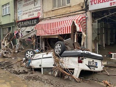 Sel Sularına Kapıldı Dehşeti Yaşadı