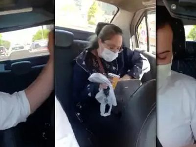 Takside Çay İçen Müşteriden Taksiciye Tehdit: ‘Sana Gereken Dersi Verecekler’