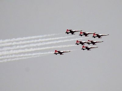 Türk Yıldızları Hatay Semalarında Uçtu!