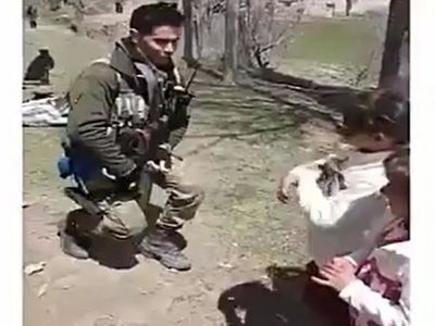 Türk Askeri Böyle Görüntülendi!