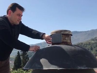 Türkiye'de yalnızca 3 tane var! Denizli Buldan'da yaşayan vatandaşlar iftarını Ramazan borusu sesiyle beraber açıyor